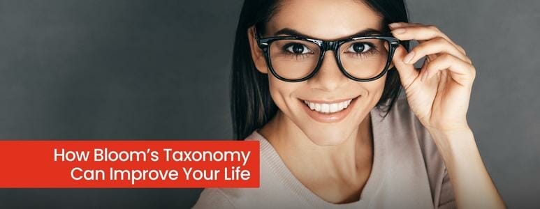 Smiling Woman Wearing Glasses