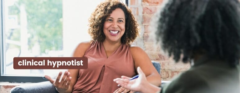 Woman Smiling Therapy Session