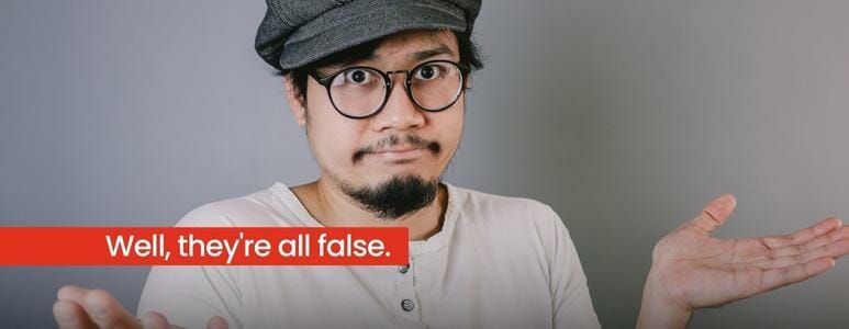 Confused Man With Glasses