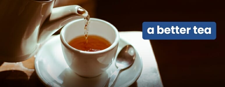 Pouring A Cup Of Tea