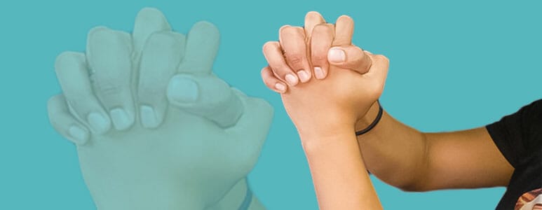 The Hands Clasp Test