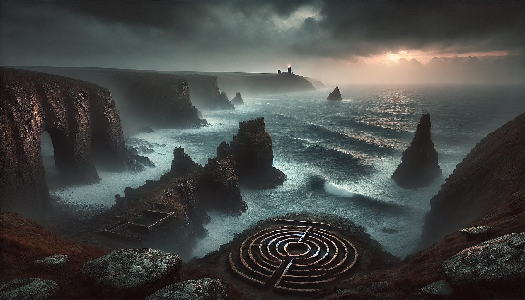 Lighthouse and Labyrinth