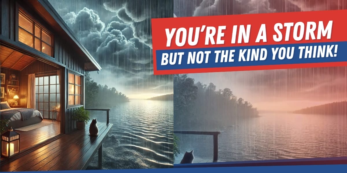 You’re In A Storm But Not The Kind You Think